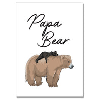 Papa Bear Card